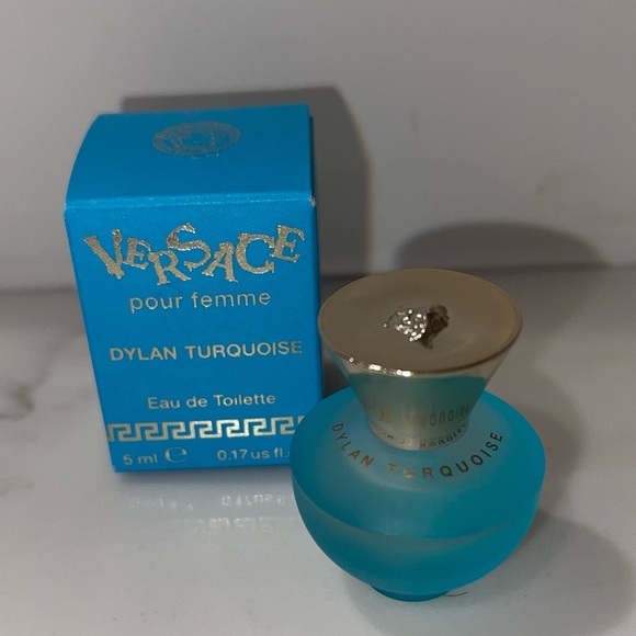 New Versace Dylan Turquoise Eau de Toilette mini - Picture 1 of 4